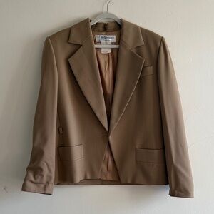 Yves Saint Laurent Tan Blazer